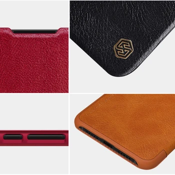 For xiaomi Mi CC9 Dække sagen Nillkin Qin PU Luksus Flip læder bagcover pung sag for Xiaomi Mi CC9 sag