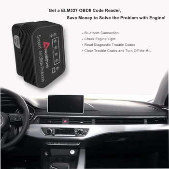 Bluetooth/Wifi Mini OBD2 Scanner Til Chrysler 200 300c Sebring Pacifica Check Engine Diagnostiske Tester ELM 327 V1.5 Auto OBD2