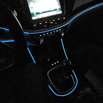 Fleksibel Neon Bil Interiør Atmosfære LED Strip Lights For Suzuki Ciaz Grand Vitara Ignis Swift og SX4 Aerio Bære Tilbehør