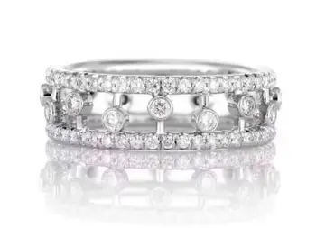 YTF118 S925 Sterling Sølv Ring dame ring zircon ring, bryllup, engagement, fødselsdag, gave,