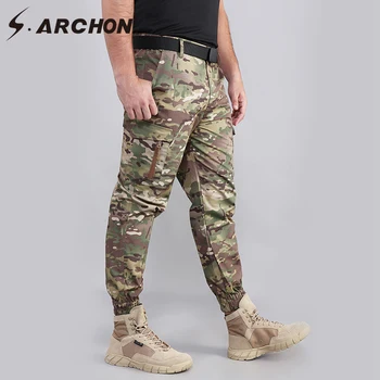 S. ARCHON CP Militære Taktiske Bukser Mænd SWAT Bekæmpelse af Army Bukser Camouflage Bomuld Cargo Bukser Fleksible Arbejde Style Mand Bukser