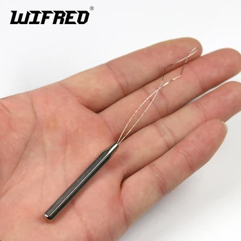 Wifreo 1pc Mouches Outils Hæklet Attachant Outil Pisk Finisher/Bobines/Hackle Pince/Aiguille/Enfileur