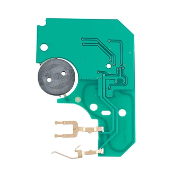 433MHz 3 Knapper Bærbare Smart Fjernbetjening Nøgle med ID46 PCF7947 Chip og Akut Indsætte Blade Kortet for Renault Megane Scenic