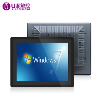 10/ 12/ 15 17 19 Tommer Industrielle Touch Alt i en-pc med Indbygget Kapacitiv Industrielle Tablet pc Windows /Linux 1280*1024