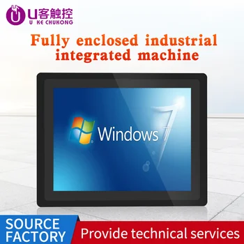 10/ 12/ 15 17 19 Tommer Industrielle Touch Alt i en-pc med Indbygget Kapacitiv Industrielle Tablet pc Windows /Linux 1280*1024