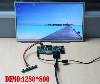 Kit Til LP154WE3-TLA2 Skærm LED LCD Controller board HDMI VGA 40pin LVDS lydkort DIY-15.4