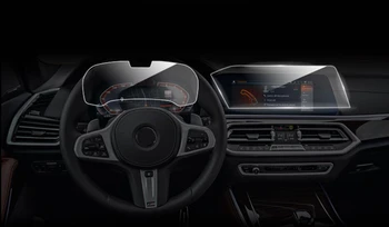 Bil TPU Navigation Beskyttende Film DVD-Touchscreen-Display LCD-Instrument Panel Vagt For BMW X5 G05 2019 Tilbehør