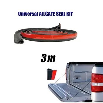 Bil Tætning 3/5M Selvklæbende Universal tætningslister Pickup Lastbil Seng Gummi Bagklap Seal Kit Bagklap Dække Lyd Isolering