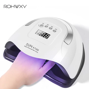 ROHWXY 104W Hurtig Nail Dryer For Manicure UV-Ice Nail Gel Maskine Til Tørring Søm 57Pcs Led-Lampe Til Hærdning Neglen Gel Polish