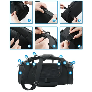 Bærbare Bluetooth-Højtaler Håndtaske for JBL GHETTOBLASTER skulderrem Beskyttende Dække Sagen Taske, skuldertaske til JBL Ghettoblaster Højttaler
