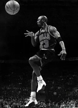 Michael Jordan Høj Kvalitet Nba Legenden Plakat Dunk Basketball Stue Drenge Værelse Home Decor Væg Kunst Mærkat
