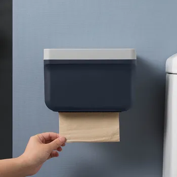 Toiletpapir Max Vandtæt Papir Indehaveren Hylde Opbevaringsboks Kreative Vægbeslag Papirrulleholder Dispenser Badeværelse Produkter