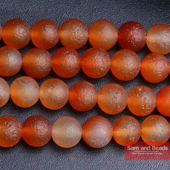 Gratis Forsendelse natursten Speciel Rød Gamle agata perler 16