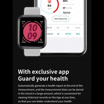Y68 Plus Smart Ur Mænd Bluetooth Opkald Blodtryk pulsmåler Trænings-og Smart Ur Sport Smartwatch Til Android, IOS