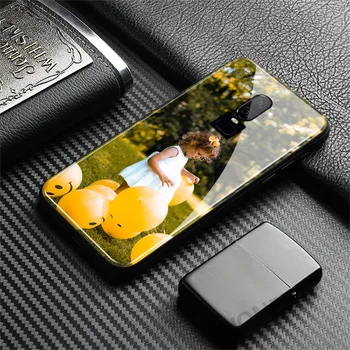 Custom made DIY billede Glas TPU Telefon Tilfældet For huawei Honor 8 Lite/P8-Lite 2017 DIY Personlig Dækning For Huawei P20 Lite Pro