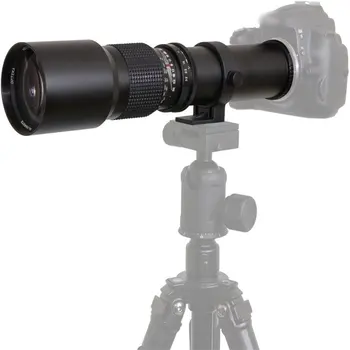 500mm-f8 Manuel Fast Fokus Linse Super Teleobjektiv til Canon Nikon DSLR Kameraer Kamera Tilbehør