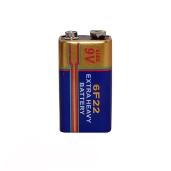 30x WAMA 6F22 1604D Batteri 9V Lag-bygget Lamineret Primære Tørre Batterier til Alarm Trådløs Mikrofon Alarm Nye