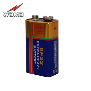 30x WAMA 6F22 1604D Batteri 9V Lag-bygget Lamineret Primære Tørre Batterier til Alarm Trådløs Mikrofon Alarm Nye