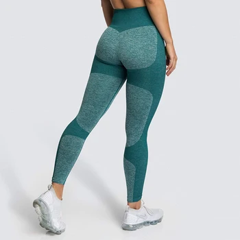 Kvinder Yoga Bukser, Sport Kører Sportstøj Elastisk Høj Talje Trænings-Og Leggings Push Up Problemfri Mave Kontrol Fitness Pige Leggins