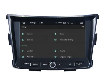 8inch 8 kerner Android 9.0 car multimedia-afspiller bil radio gps-navigation for Ssangyong Tivoli/Rexton 2016 2017 2018