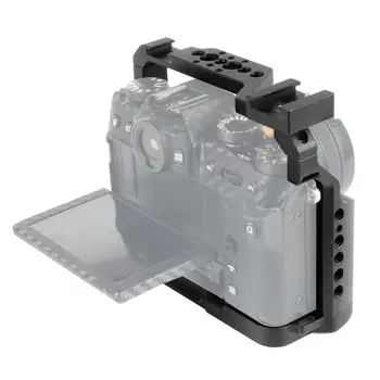 Aluminium Kamera Bur til Fujifilm XT20 Beskyttende Sag Koldt Sko Mount Rig Stabilisator til FUJI XT30 med håndrem