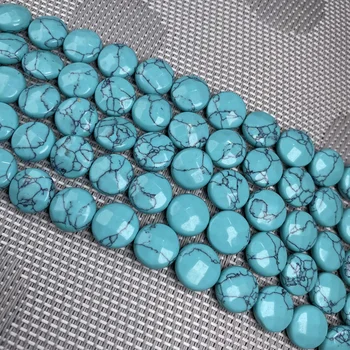 Natursten Løse Perler Facetslebne Agater Krystal Kvarts Perler til Smykker at Gøre DIY-Halskæde og Armbånd Tilbehør Størrelsen 12x12x6mm