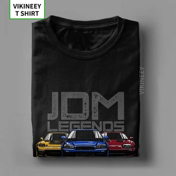 Man ' s T-Shirt JDM T-Shirt Legende Japansk Bil Sportcar Automotive Fashion Kort Ærme t-Shirts Crewneck Tøj Bomuld Seneste