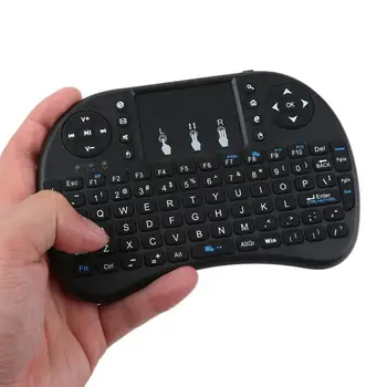 Bærbare Mini Wireless Keyboard 3 Farver Air Mouse Touchpad Touchpad ' en til Android TV Box PC-Pad 2017 Hot Salg 2 farver