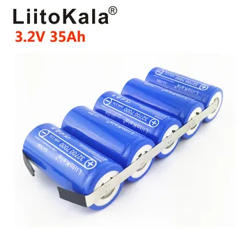 LiitoKala 3.2 V 14Ah 21Ah 24Ah 28Ah 35Ahbattery pack LiFePO4 fosfat Stor kapacitet Motorcykel Elektrisk Bil motor batterier