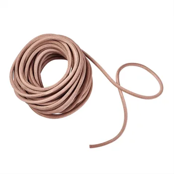 4-Farve 10m Lang, 4mm Ægte Læder Snor Runde g-streng Rope String DIY-Halskæde-Armbånd, hvilket Gør Håndlavede Smykker Perlebesat Meterial