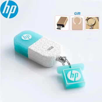 Mini søde HP V175W USB Flash Drive 16GB, 32GB, 64GB vandtæt Hukommelse usb-stick støvtæt pendrive for Tablet PC, Smartphone