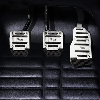 Universal aluminium, non-slip bil pedal bil model for Hyundai ix35 iX45 iX25 i20 i30 Sonata,Verna,Solaris,Elantra,Accent,Veracruz,