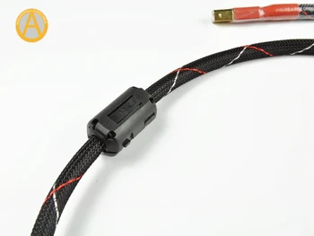 UC05 Premium-USB-Kabel-HiFi-USB-Audio-Video-Kabel USB Type A Til B Kabel-4N OFC,USA Lavet USB-Dato Kabel-DAC PC,Fantastiske Lyde