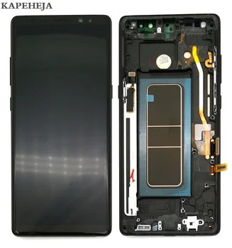Ny Super AMOLED LCD-For Samsung Galaxy Note 8 N9500 N9500F LCD-Skærm Touch screen Digitizer Assembly
