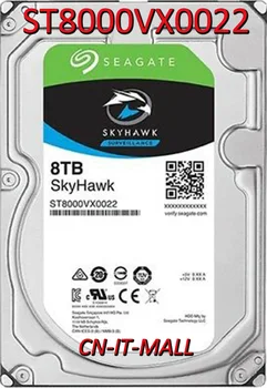 Seagate SkyHawk ST8000VX0022 ST8000VX004 8TB Overvågning 256 MB Cache SATA 6.0 Gb/s 3.5