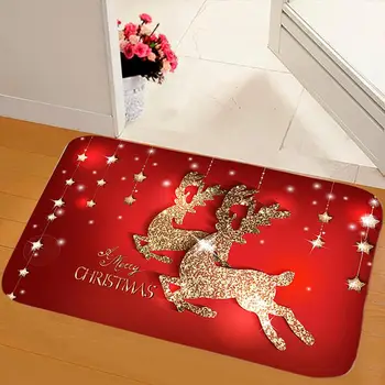 HUIRAN Elk Santa Claus Jul Mat Glædelig Jul Indretning til Hjemmet 2020 julepynt Jul Noel Xmas Gave Nye År 2021