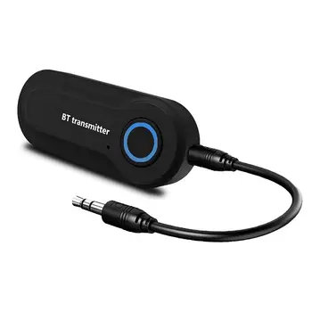 Bluetooth-Senderen 3,5 mm Audio Adapter Trådløs Bluetooth Stereo Musik Sender Adapter til TV, PC, MP3 Hovedtelefoner