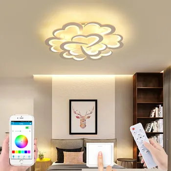 Moderne minimalistisk stue LED loft lampe luksus personlige soveværelse lampe APP dæmpning fjernbetjening korridoren lys