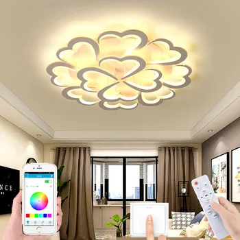 Moderne minimalistisk stue LED loft lampe luksus personlige soveværelse lampe APP dæmpning fjernbetjening korridoren lys