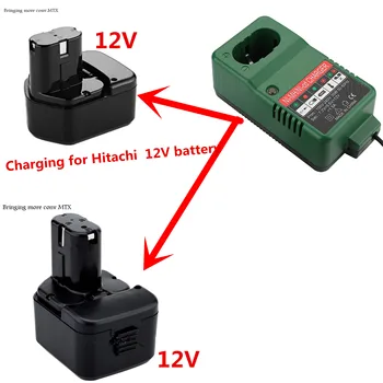 Nyeste nyt Batteri Oplader Til Hitachi Oplader 12V Ni-Cd/Ni-Mh Akku Boremaskine-Genopladelige Batterier
