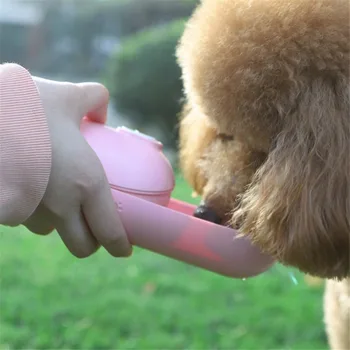 Kæledyr Hund vandflasker Bærbare Mini Kat, Hvalp Flaske til Små Hunde Chihuahua Rejse Drikke Skål Pet Vand Dispenser Foderautomater
