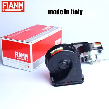 Italiensk Fiamm bil horn AM80S vandtæt sneglen horn, fløjte, bas højttalere ægte original BIL HORN FIAMM