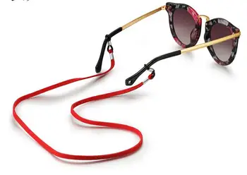 Ruskind stof Anti-Slip Solbriller Bomuld Hals Snor, som Holder til Rem-Brillerne Lanyard Indehaveren 12 Farver