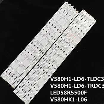 10stk LED strip for V580H1-LD6-TLDC2 V580H1-LD6-TRDC2 V580H1-LD6-TLDC3 V580H1-LD6-TRDC3 LED58R5500F V580HK1-L06