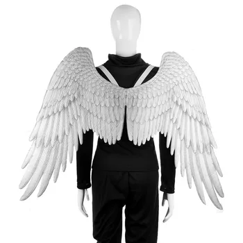 Halloween 3D Angel Djævelen Big Wing Carnival Part Ydeevne Prop til Mænd, Kvinder d88
