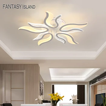 LED-Moderne loftsbelysning Til indendørs hjem phone APP control loft lampe i Loftet Lysekrone inventar