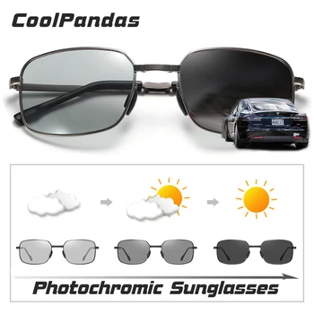 Nye Solbriller 2020 Fotokromisk Polariseret Mænd Kørsel Briller solbriller Til mænd, Kvinder Kamæleon lentes de sol hombre UV400