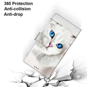 Flip taske Til Samsung Galaxy A51 A515F Case Cover Læder Pung Cover Til Samsung Galaxy A51 Telefonen Tilfælde Luksus Vogn Slot Indehaver