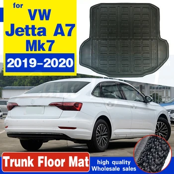For Volkswagen VW Jetta A7 Mk7 7 2019~2020 Boot Mat Bagside Trunk Liner Fragt-Gulvtæppe Skuffe Tæppe Mudder Pad Guard Beskytter Tilbehør