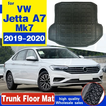 For Volkswagen VW Jetta A7 Mk7 7 2019~2020 Boot Mat Bagside Trunk Liner Fragt-Gulvtæppe Skuffe Tæppe Mudder Pad Guard Beskytter Tilbehør
